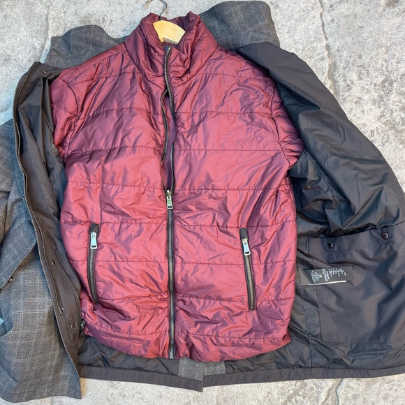 Paul & Shark Yachting 3-in-1 Wool Typhoon Coat Hood medium Like-New jacket - Picture 6 of 12